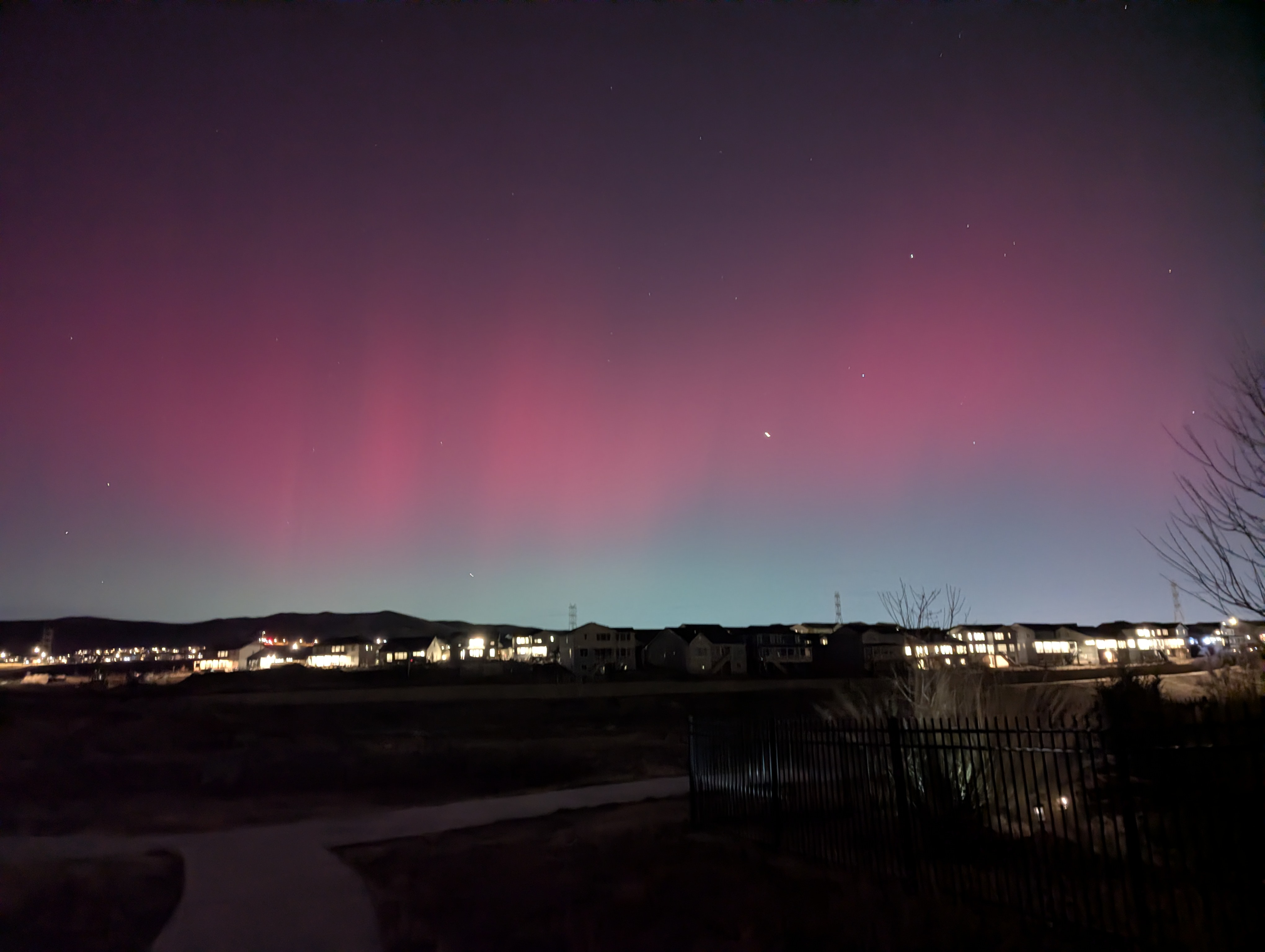 Northern Lights, Morrison, Colorado